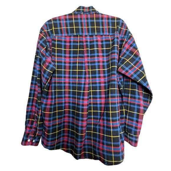 Cinch Men’s Western Plaid Button Down Shirt Rodeo Cowboy Check Flannel Cotton L - Picture 5 of 7